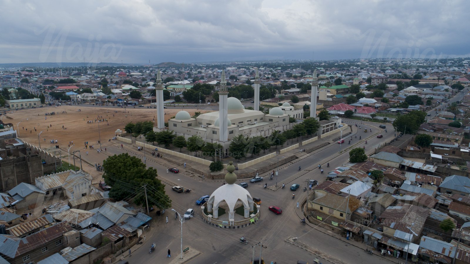 Gombe Mosque Naija Photo Stock